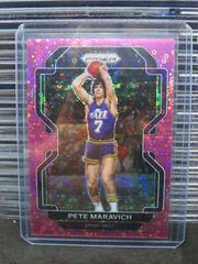 Pete Maravich [Fast Break Pink Prizm] Basketball Cards 2021 Panini Prizm Prices