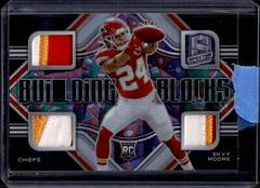 Skyy Moore [Psychedelic] #BBL-SMO Football Cards 2022 Panini Spectra Building Blocks Prices