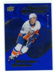 Mathew Barzal [Sapphire] #SG26 Hockey Cards 2022 Upper Deck Smooth Grooves Prices