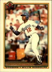 Willie Randolph #90 Baseball Cards 1990 Bowman Tiffany Prices