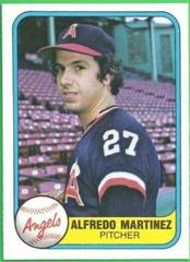 Alfredo Martinez #288 Baseball Cards 1981 Fleer Prices