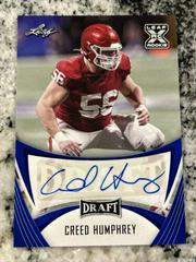 Creed Humphrey #BA-CH2 Football Cards 2021 Leaf Draft Autograph Prices