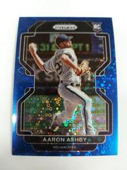 Aaron Ashby [Blue Donut Circles Prizm] #49 Baseball Cards 2022 Panini Prizm Prices