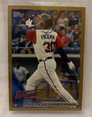Freddie Freeman [Gold] #243 Baseball Cards 2010 Topps Pro Debut Prices