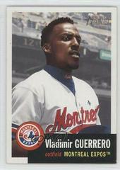 Vladimir Guerrero #435 Baseball Cards 2002 Topps Heritage Prices