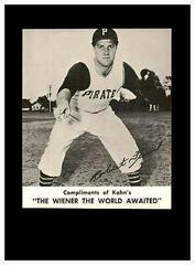 Bob Friend Baseball Cards 1961 Kahn's Wieners Prices