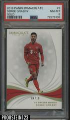 Serge Gnabry [Gold] Soccer Cards 2018 Panini Immaculate Prices