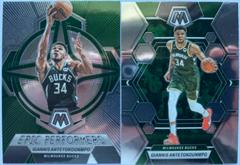 Giannis Antetokounmpo #2 Basketball Cards 2022 Panini Mosaic Epic Performers Prices