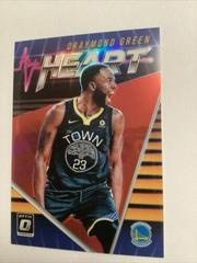 Draymond Green [Red] Basketball Cards 2018 Panini Donruss Optic All Heart Prices