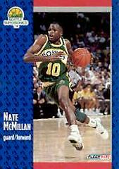 Nate McMillan #361 Basketball Cards 1991 Fleer Prices