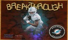 Jaylen Waddle [Red Zone] #B11 Football Cards 2022 Panini Score Breakthrough Prices