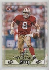 Steve Young [1st Down] #190 Football Cards 2016 Panini Playoff Prices