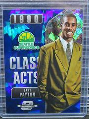 Gary Payton [Blue Cracked Ice] #6 Basketball Cards 2018 Panini Contenders Optic Class Acts Prices