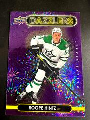 Roope Hintz [Purple] #DZ-65 Hockey Cards 2021 Upper Deck Dazzlers Prices