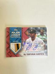Ke'Bryan Hayes #MLMA-KH Baseball Cards 2022 Topps Major League Material Autographs Prices