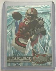 Jerry Rice #84 Football Cards 1997 Metal Universe Prices