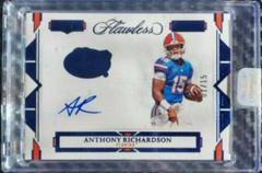 Anthony Richardson [Autograph Sapphire] #94 Football Cards 2023 Panini Flawless Collegiate Prices