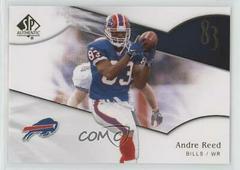 Andre Reed #124 Football Cards 2009 SP Authentic Prices