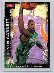 Kevin Garnett Basketball Cards 2008 Fleer Prices