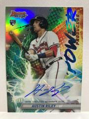 Austin Riley [Autograph] Baseball Cards 2019 Bowman's Best Power Producers Prices