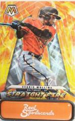 Cedric Mullins [White] #Sf-3 Baseball Cards 2022 Panini Mosaic Straight Fire Prices