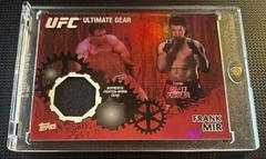 Frank Mir [Red] #UG-FM Ufc Cards 2010 Topps UFC Ultimate Gear Relic Prices