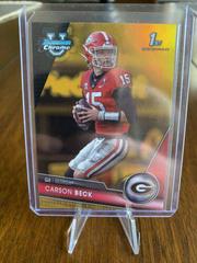 Carson Palmer [Gold Refractor] #BC169 Football Cards 2007 Bowman Chrome Prices