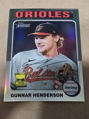 Gunnar Henderson [Silver Refractor] #24 Baseball Cards 2024 Topps Heritage Chrome Prices