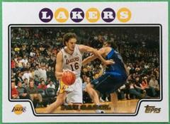 Pau Gasol [Gold] Basketball Cards 2008 Topps Prices