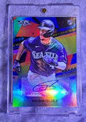 Julio Rodriguez [Blue] #FA-JRO Baseball Cards 2022 Topps Fire Autographs Prices