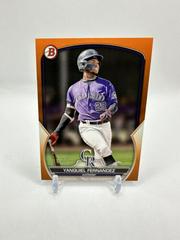 Yanquiel Fernandez [Orange] #BP-30 Baseball Cards 2023 Bowman Paper Prospects Prices