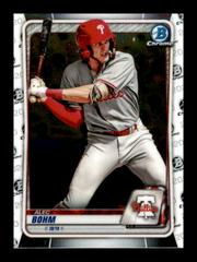 Alec Bohm Baseball Cards 2020 Bowman Chrome Prospects Prices