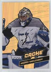 Andrei Vasilevskiy [Gold] #C-24 Hockey Cards 2022 Skybox Metal Universe Cache Prices