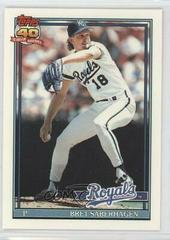 Bret Saberhagen #280 Baseball Cards 1991 Topps Tiffany Prices
