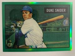 Duke Snider [Green] #5 Baseball Cards 2017 Bowman 1951 Chrome Prices