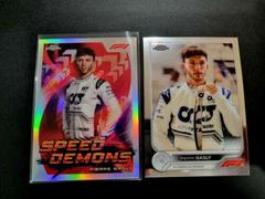 Pierre Gasly #SD-PG Racing Cards 2022 Topps Chrome Formula 1 Speed Demons Prices