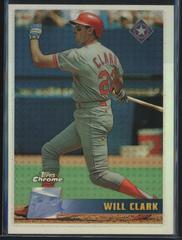 Will Clark [Refractor] Baseball Cards 1996 Topps Chrome Prices