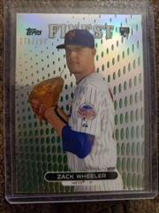 Zack Wheeler [Green Refractor] #71 Baseball Cards 2013 Finest Prices
