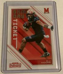 D.J. Moore #32 Football Cards 2018 Panini Contenders Draft Picks Game Day Ticket Prices