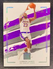 LeBron James [Holo Silver] Basketball Cards 2020 Panini Impeccable Prices