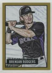 Brendan Rodgers [Gold] Baseball Cards 2017 Bowman 1951 Chrome Prices