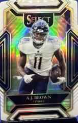 A. J. Brown [White Die Cut] #233 Football Cards 2021 Panini Select Prices
