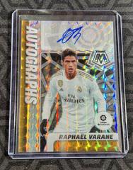 Raphael Varane #AM-RV Soccer Cards 2021 Panini Mosaic LaLiga Autographs Prices