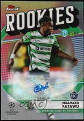 Issahaku Fatawu #A-IF Soccer Cards 2022 Topps Finest UEFA Club Competitions Autographs Prices
