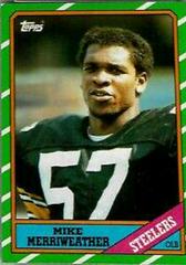 Mike Merriweather Football Cards 1986 Topps Prices