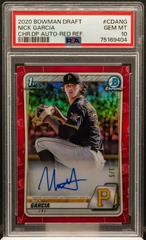 Nick Solak [Red Refractor] #CRANS Baseball Cards 2020 Bowman Chrome Rookie Autographs Prices