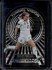 Ashley Sanchez [White Pulsar] Soccer Cards 2022 Panini Obsidian Tunnel Vision Prices