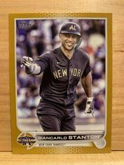 Giancarlo Stanton [Gold] Baseball Cards 2022 Topps Update All Star Game Prices