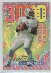 Steve McNair [Refractor] #AE12 Football Cards 1999 Topps Chrome All Etch Prices