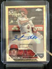 Zach Neto [Superfractor] #AC-ZN Baseball Cards 2023 Topps Chrome Update Autographs Prices